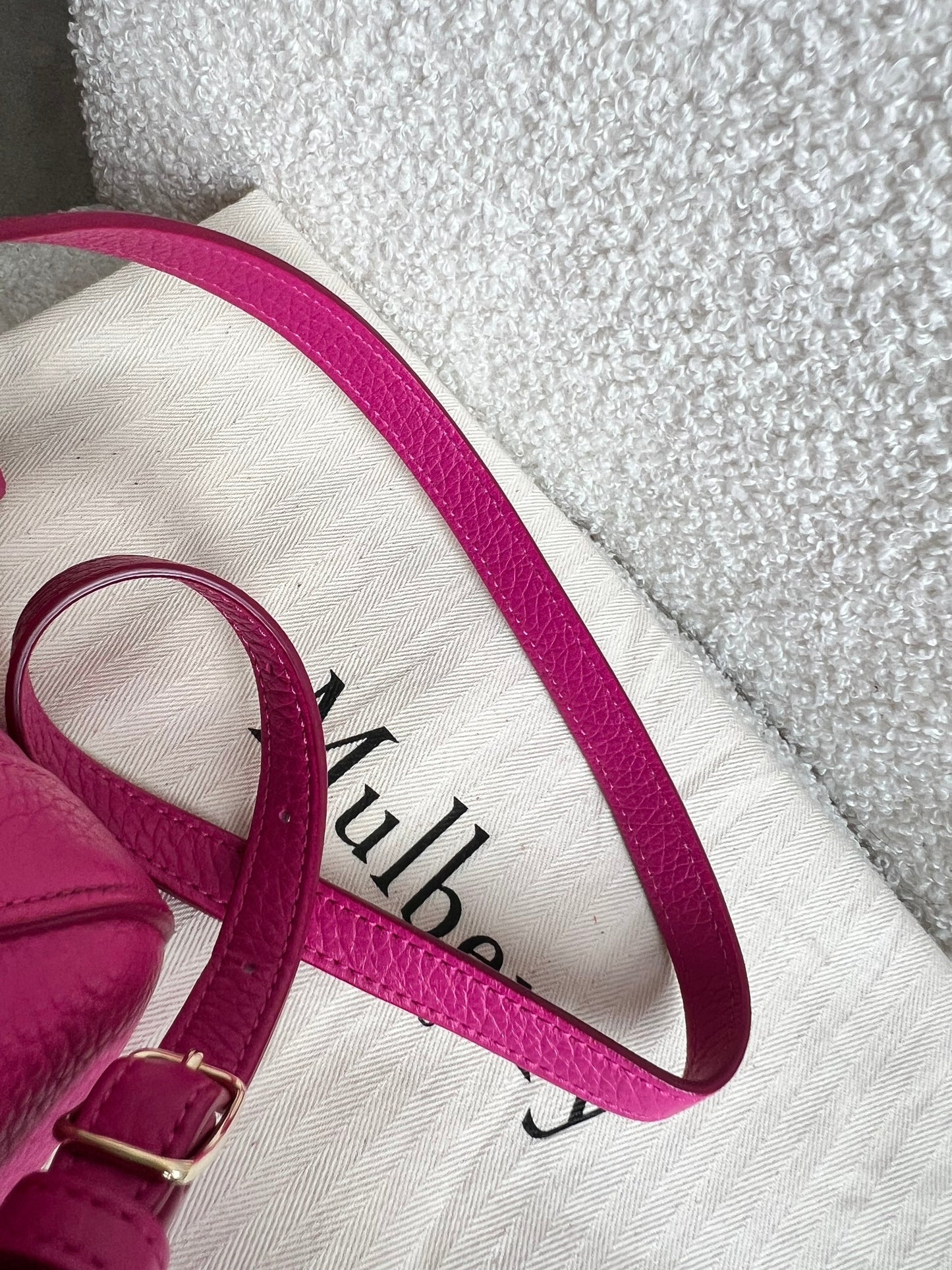 Mulberry Pink Mini Millie (£695)