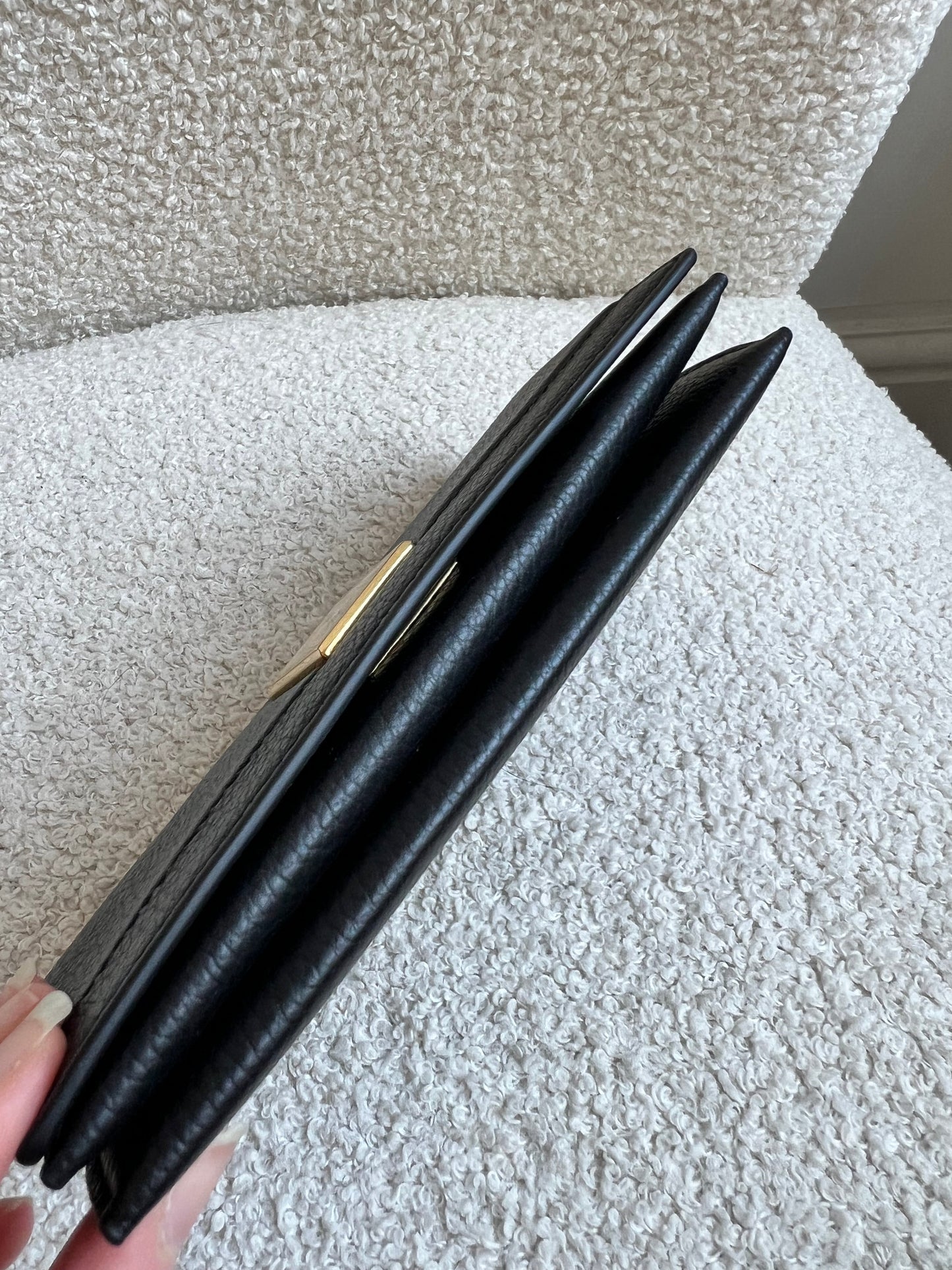 Mulberry Black Sadie Continental Wallet