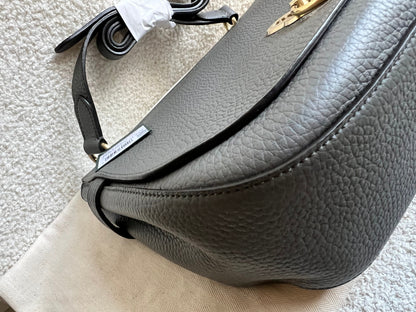 Mulberry Grey Soft Amberley Satchel (RRP £1,195)
