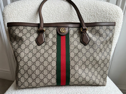 Gucci Ophidia GG Supreme Medium Tote (RRP £1440)
