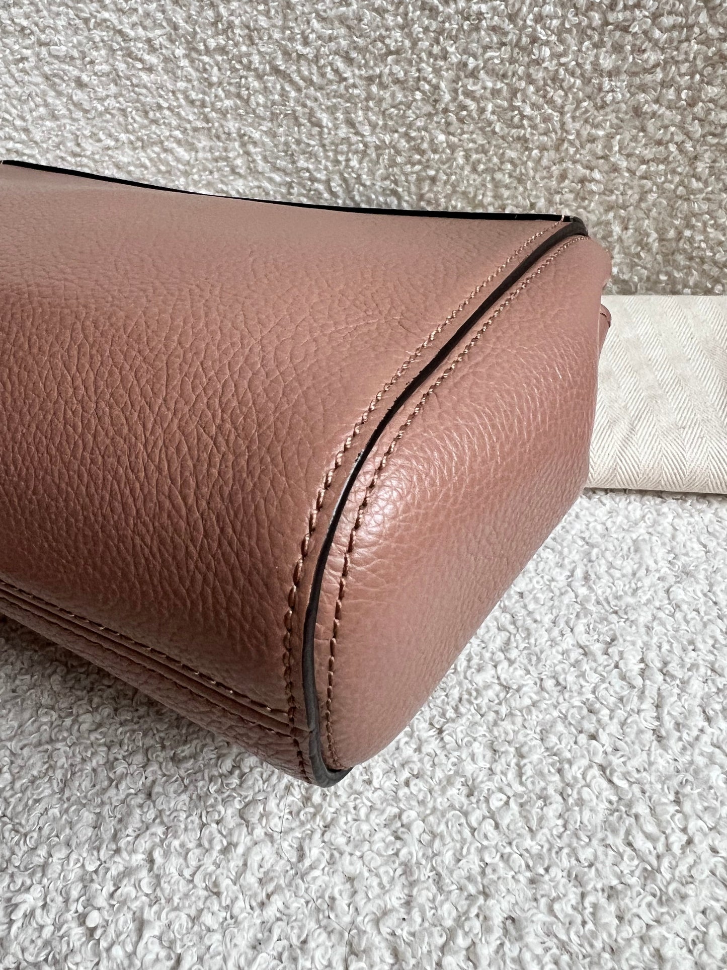 Mulberry Dark Blush Regular Lily with Gold Hardware (RRP £995)