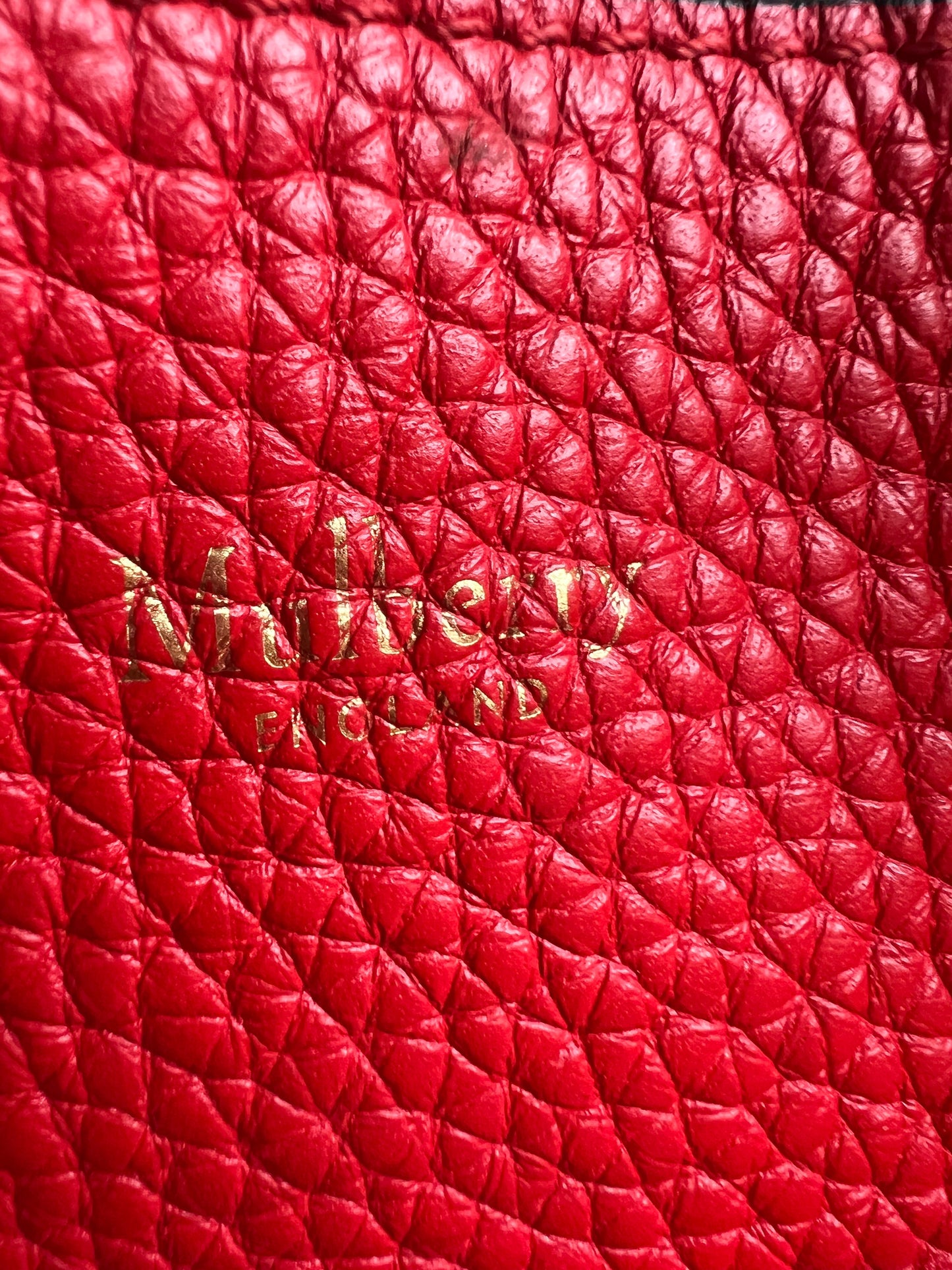 Mulberry Red Small Millie Tote (£950)
