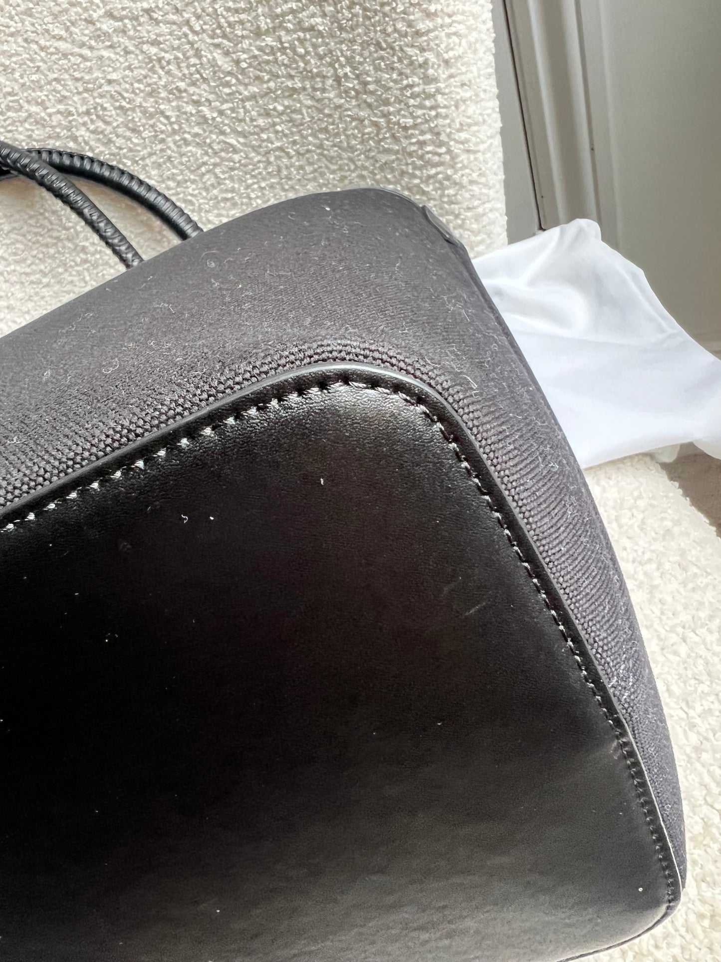 Givenchy Large Antigona Black Canvas Tote Bag