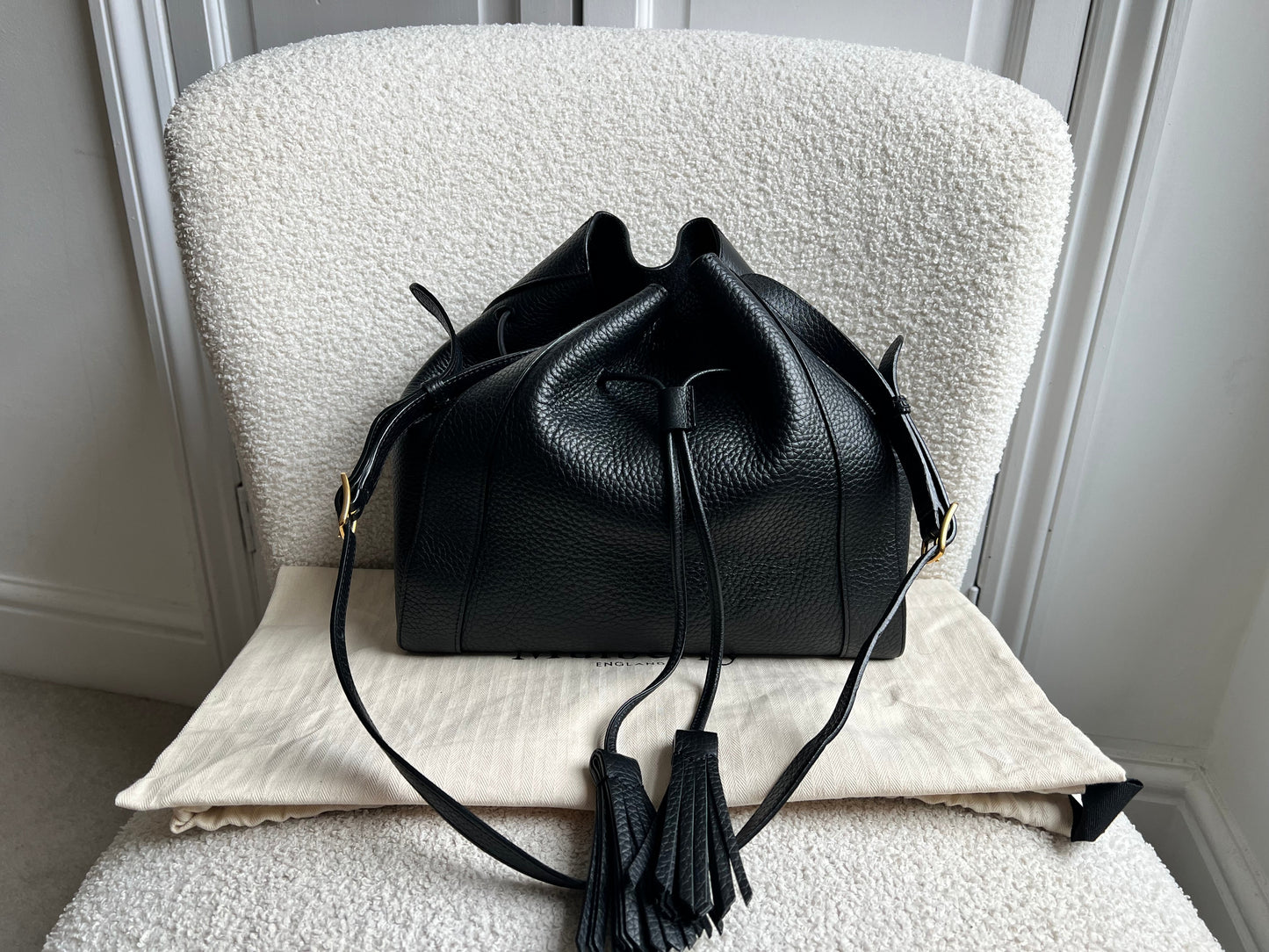 Mulberry Black Small Millie Tote (£950)