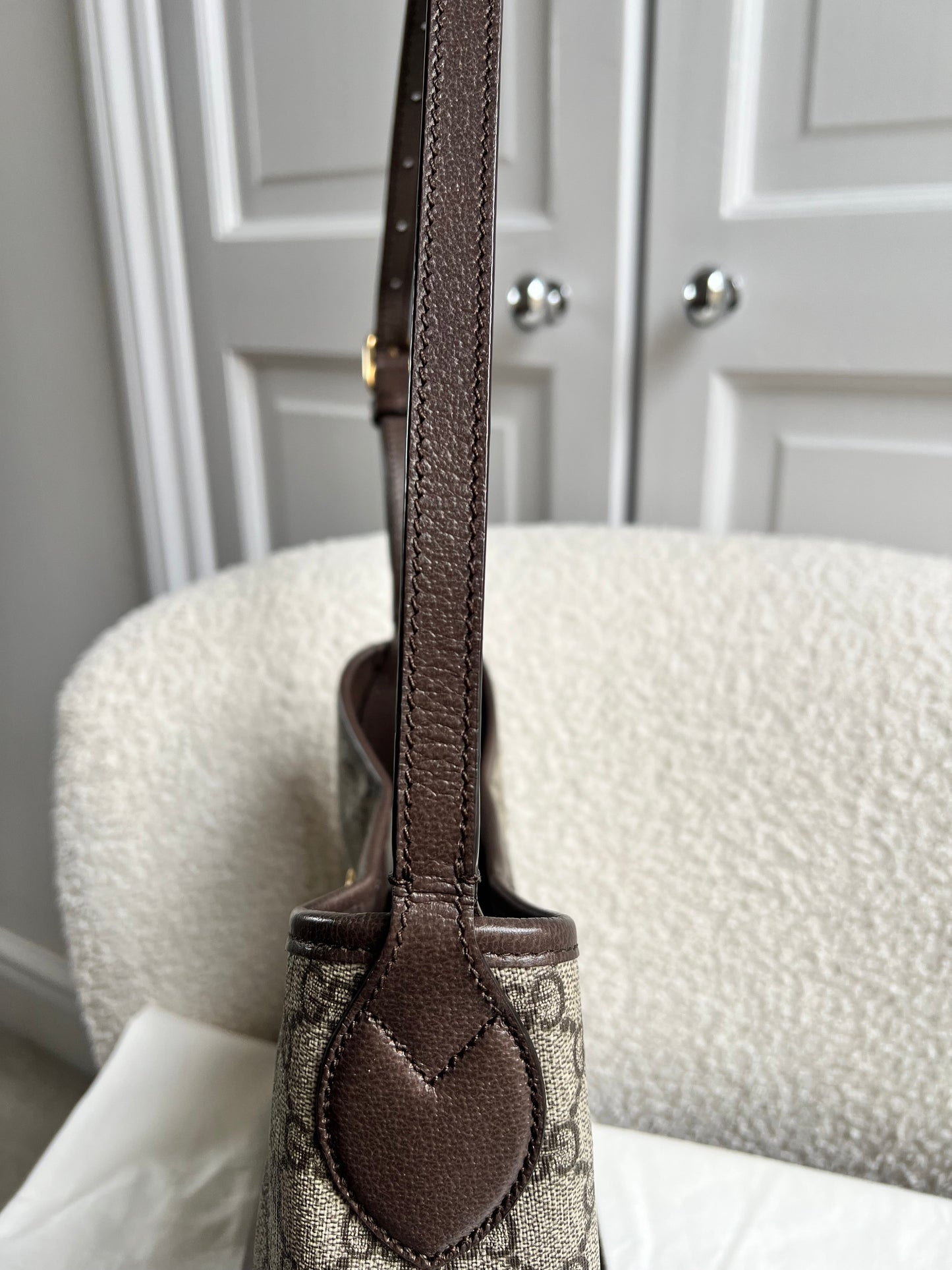 Gucci GG Supreme Ophidia Small Shoulder Bag (RRP £1280)
