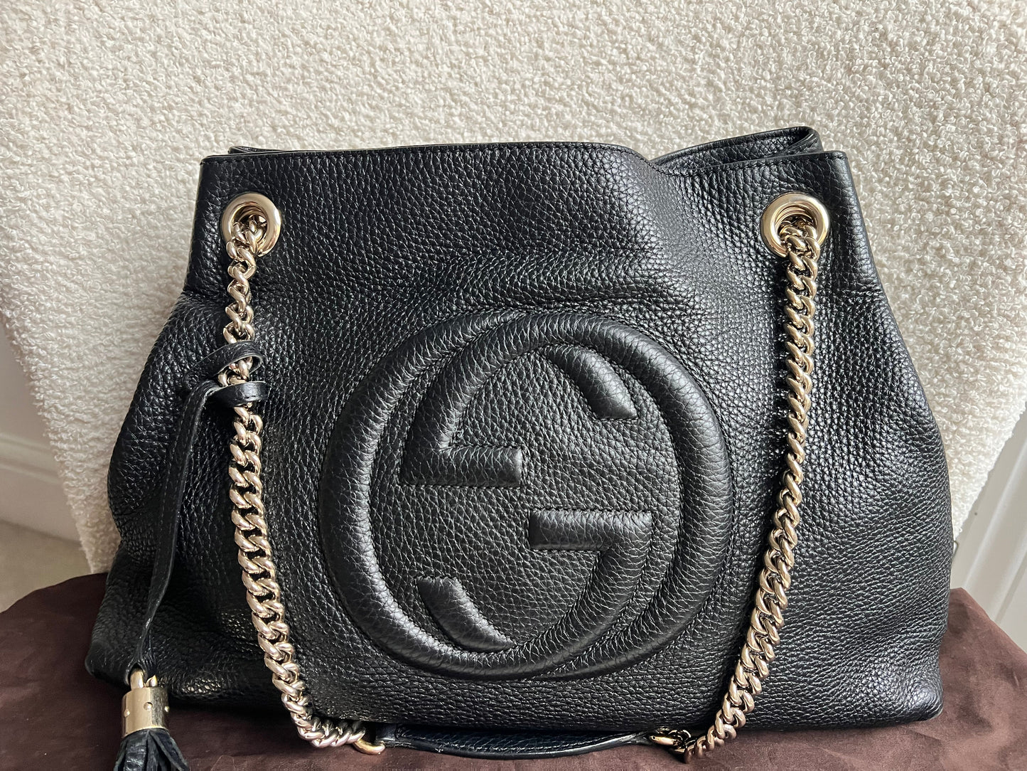 Gucci Black Soho Chain Tote (RRP £1350)