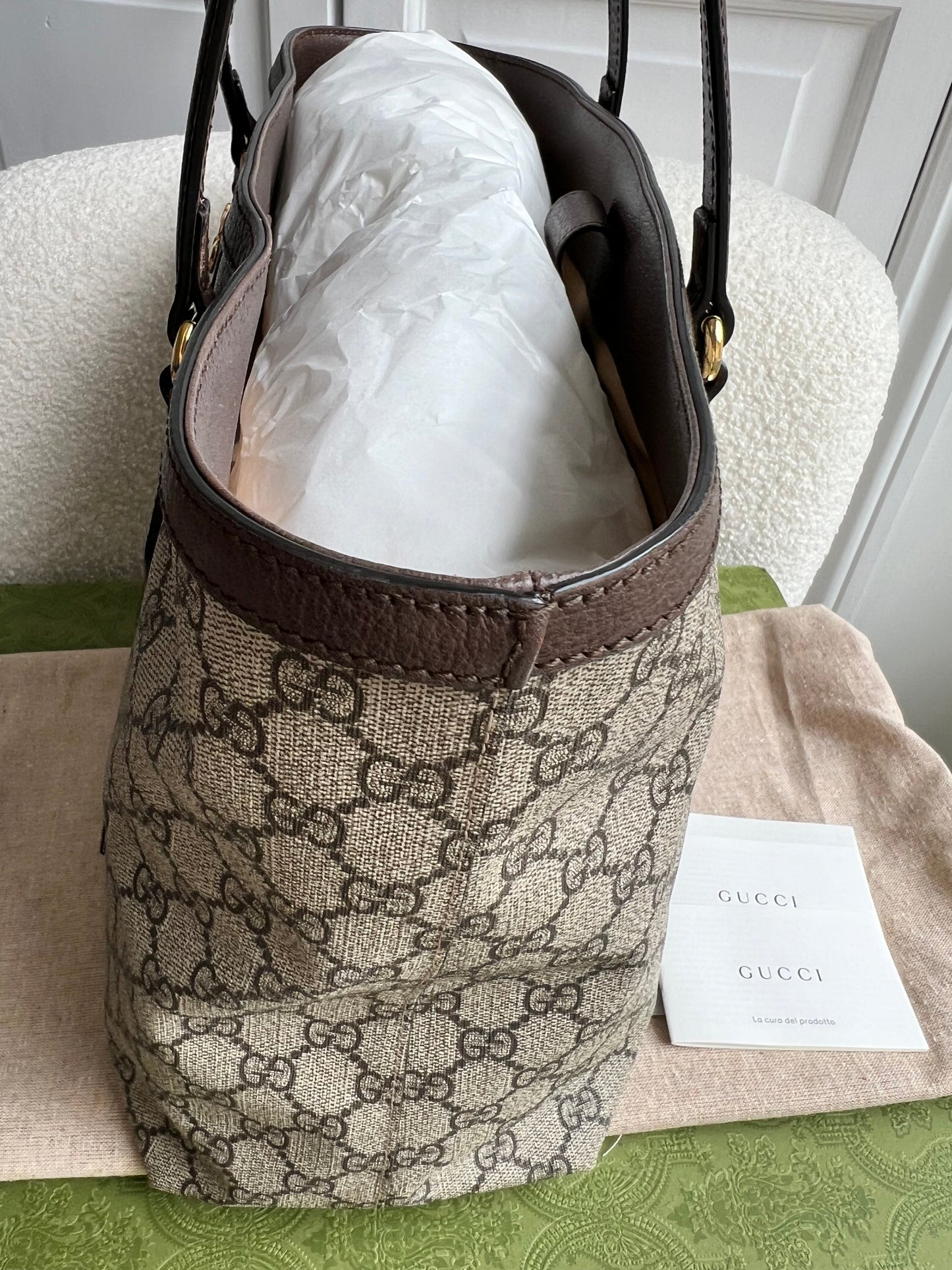 Gucci Ophidia GG Supreme Medium Tote (RRP £1440)