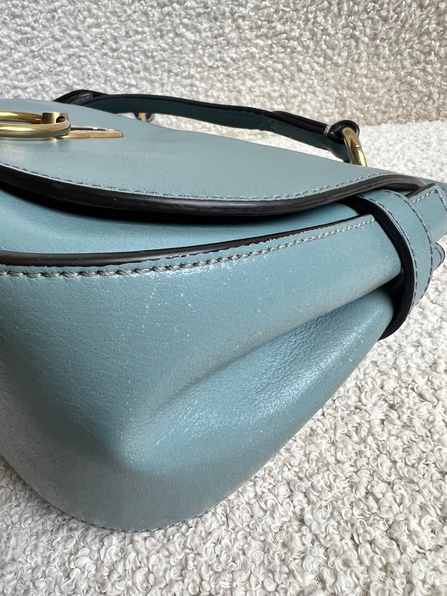 Mulberry Small Dark Frozen Amberley Satchel (RRP £795)
