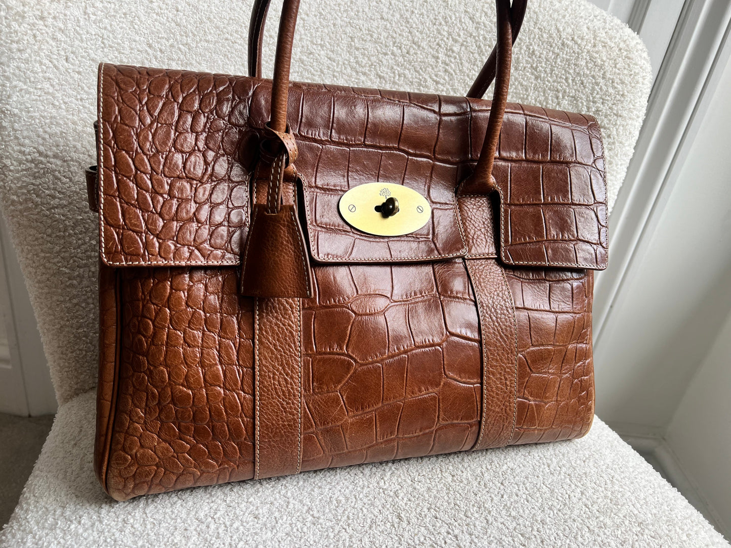 Mulberry Printed Oak Bayswater