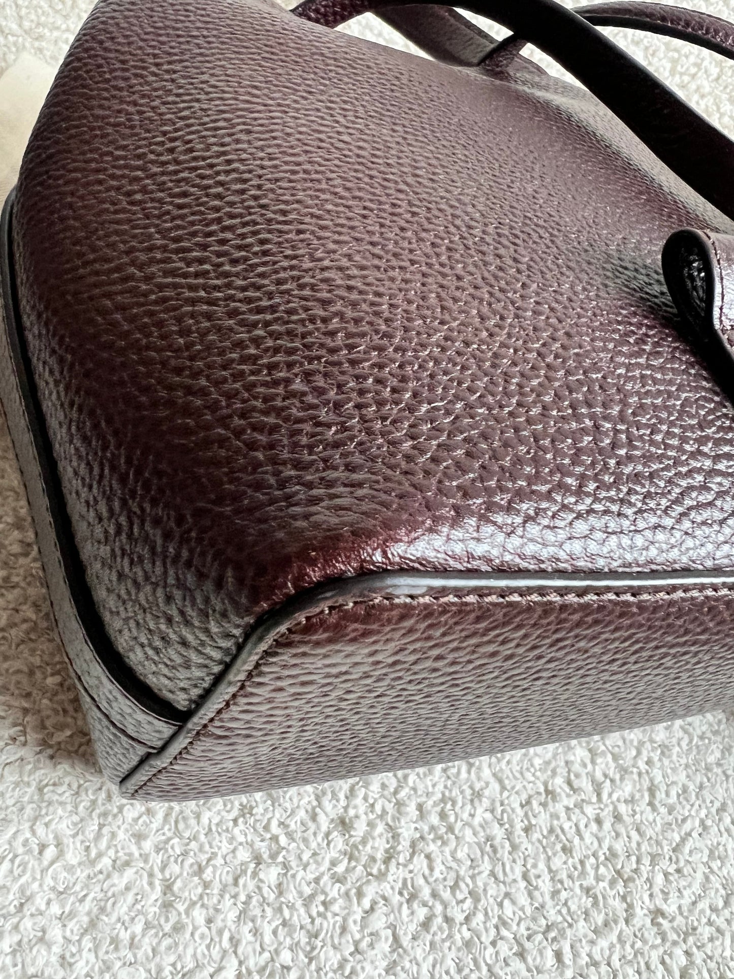 Mulberry Oxblood Mini Bayswater Backpack (RRP £695)