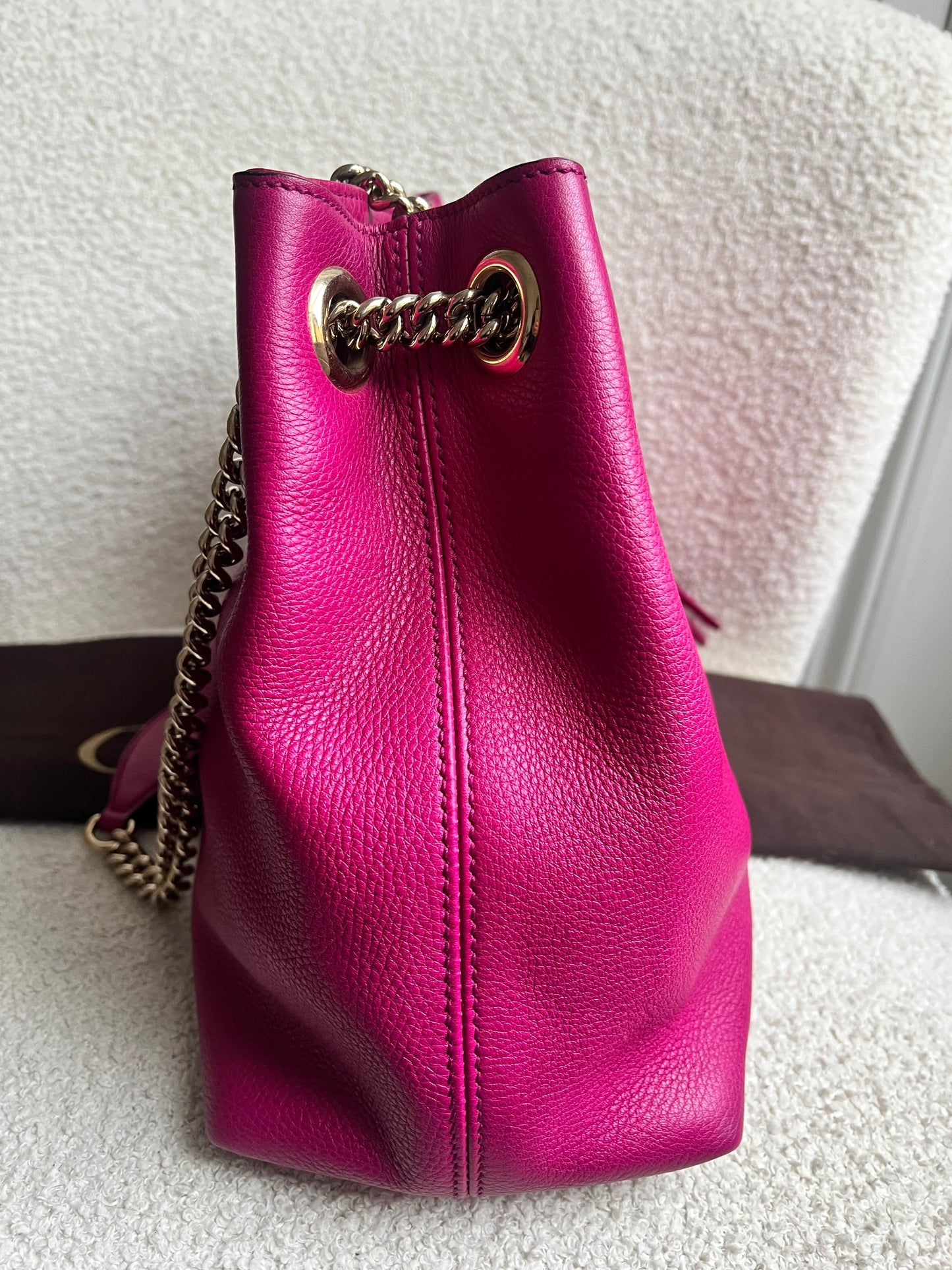 Gucci Pink Soho Chain Tote (RRP £1350)