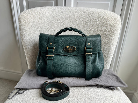 Mulberry Green Regular Alexa (RRP £1250)