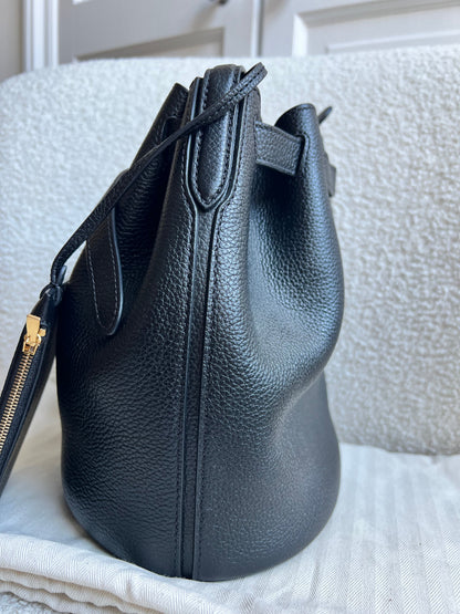 Mulberry Black Abbey Bucket Bag (RRP £695)