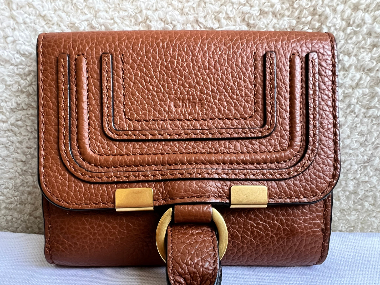 Chloe Tan Small Marcie Wallet