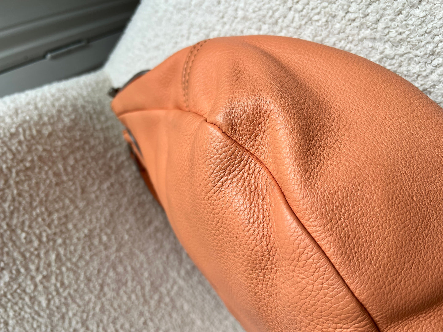 Mulberry Apricot Large Effie Satchel