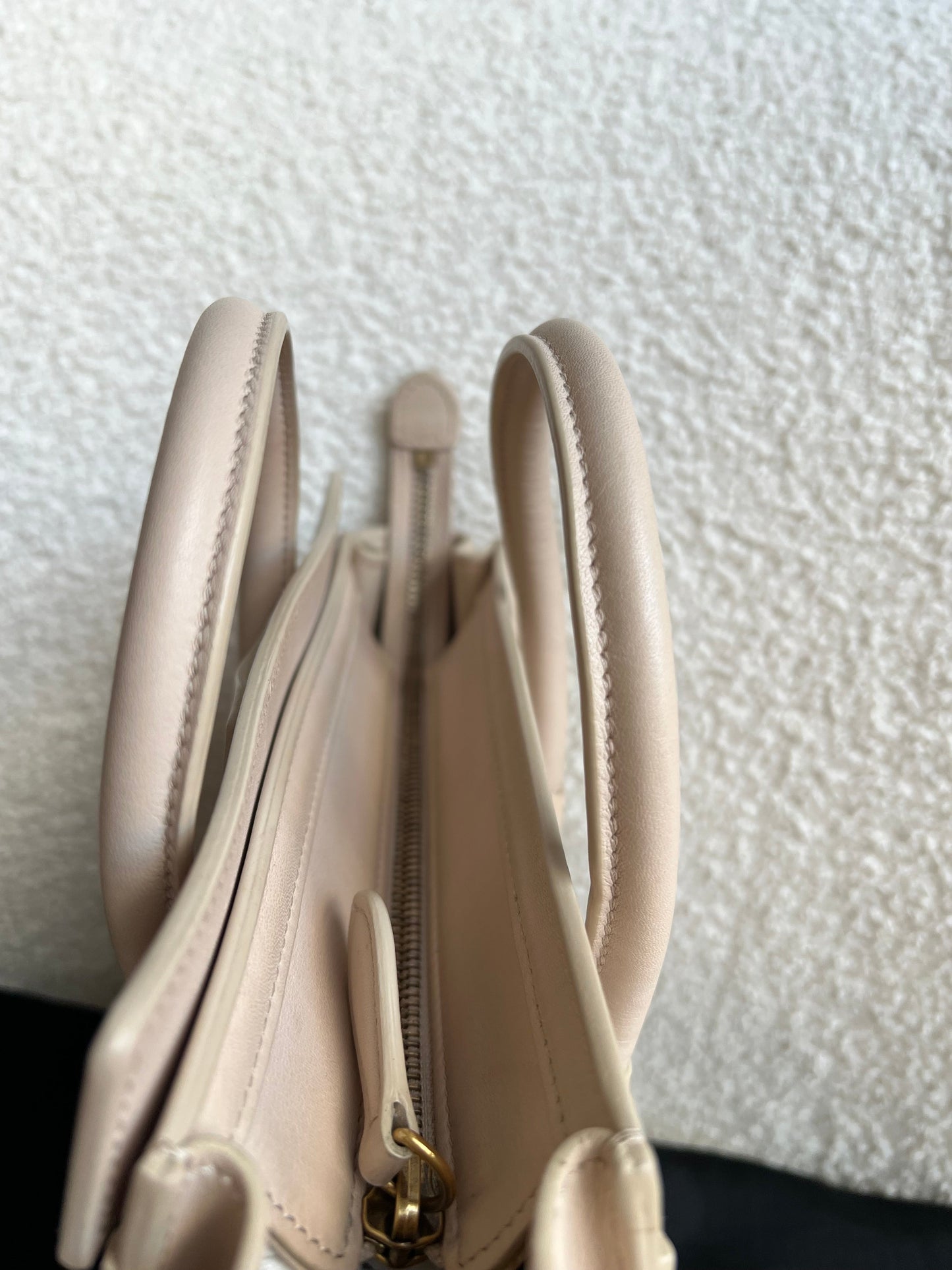 Celine Cream Nano Luggage Bag (RRP £1750)