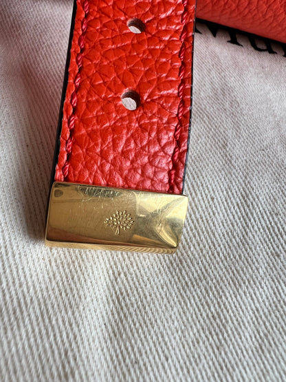 Mulberry Orange Mini Alexa (RRP £995)