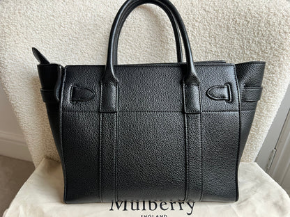 Mulberry Black Small Zipped Bayswater (RRP £1,245)