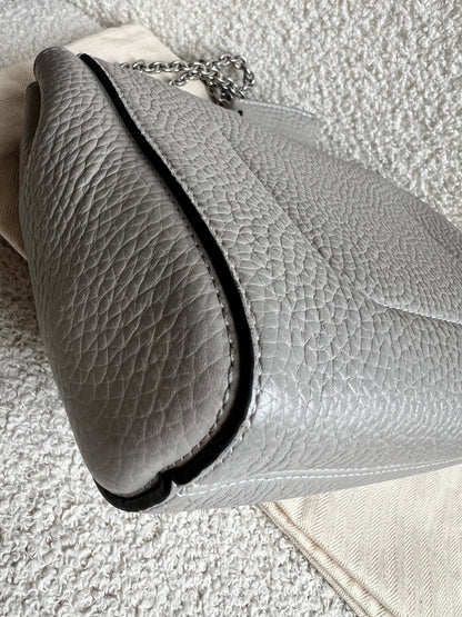 Mulberry Pale Grey Regular Lily Heavy Grain (RRP £1095)