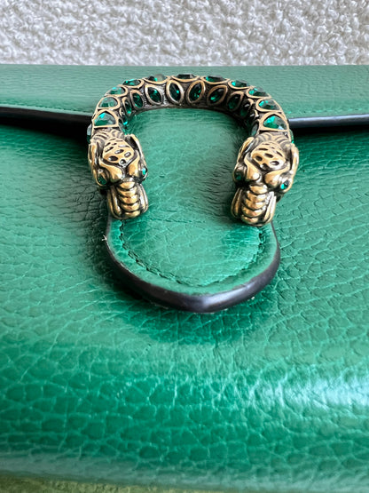 Gucci Dionysus Green Chain Wallet (RRP £1340)