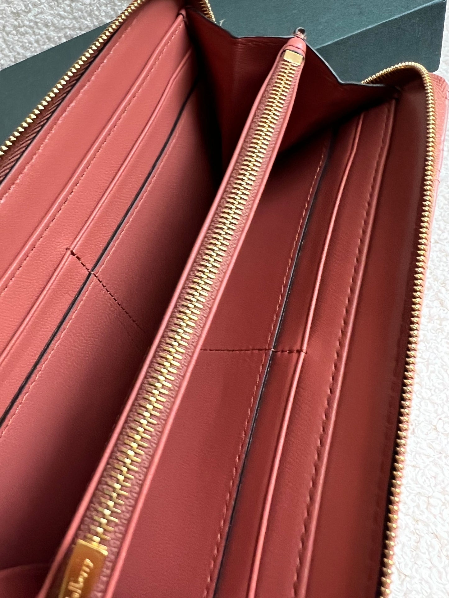 Mulberry Blush Quilted Continental Wallet (RRP £345)