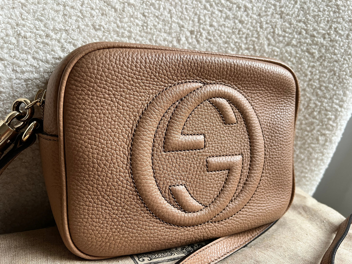 Gucci Rose Beige Soho Disco (RRP £1050)