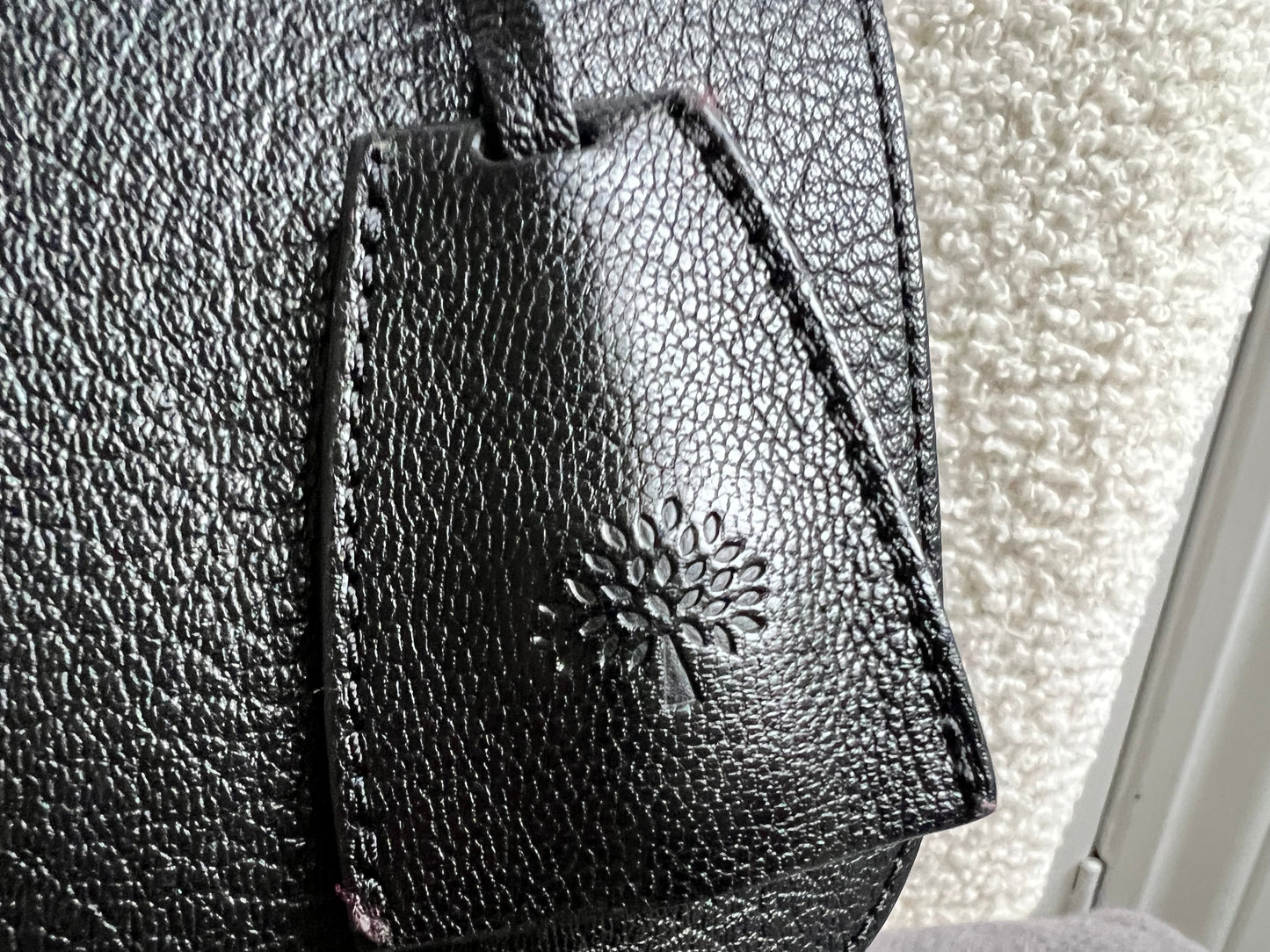 Mulberry Black Medium Lily with Gold Hardware (RRP £1195)