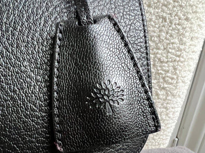 Mulberry Black Medium Lily with Gold Hardware (RRP £1195)