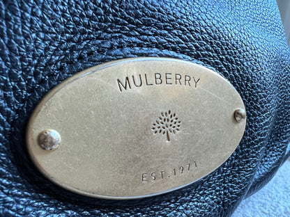 Mulberry Black Mitzy Tote