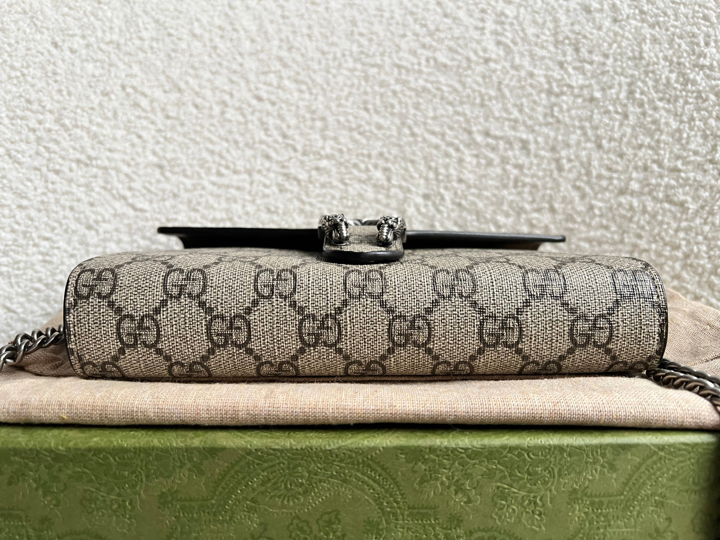 Gucci Dionysus GG Supreme Chain Wallet (RRP £1400)