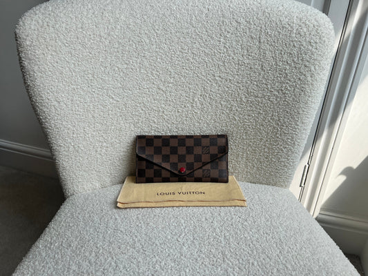Louis Vuitton Josephine Wallet in Damier Ebene (RRP £370)