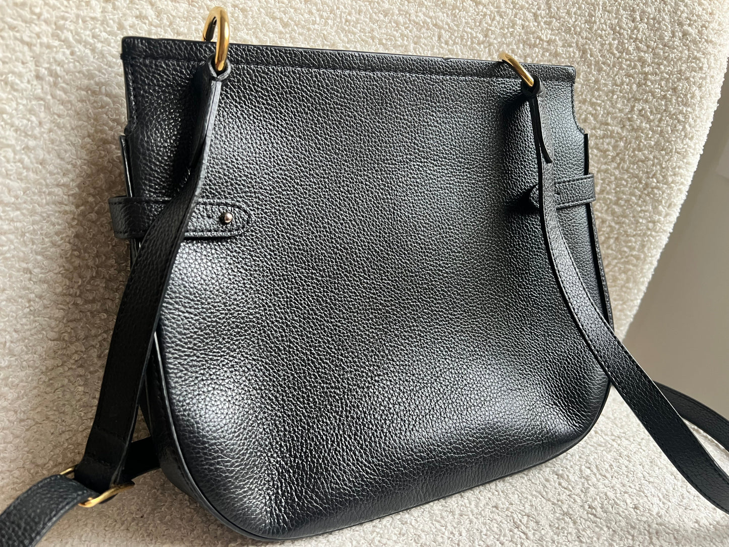 Mulberry Black Amberley Satchel (RRP £1,095)