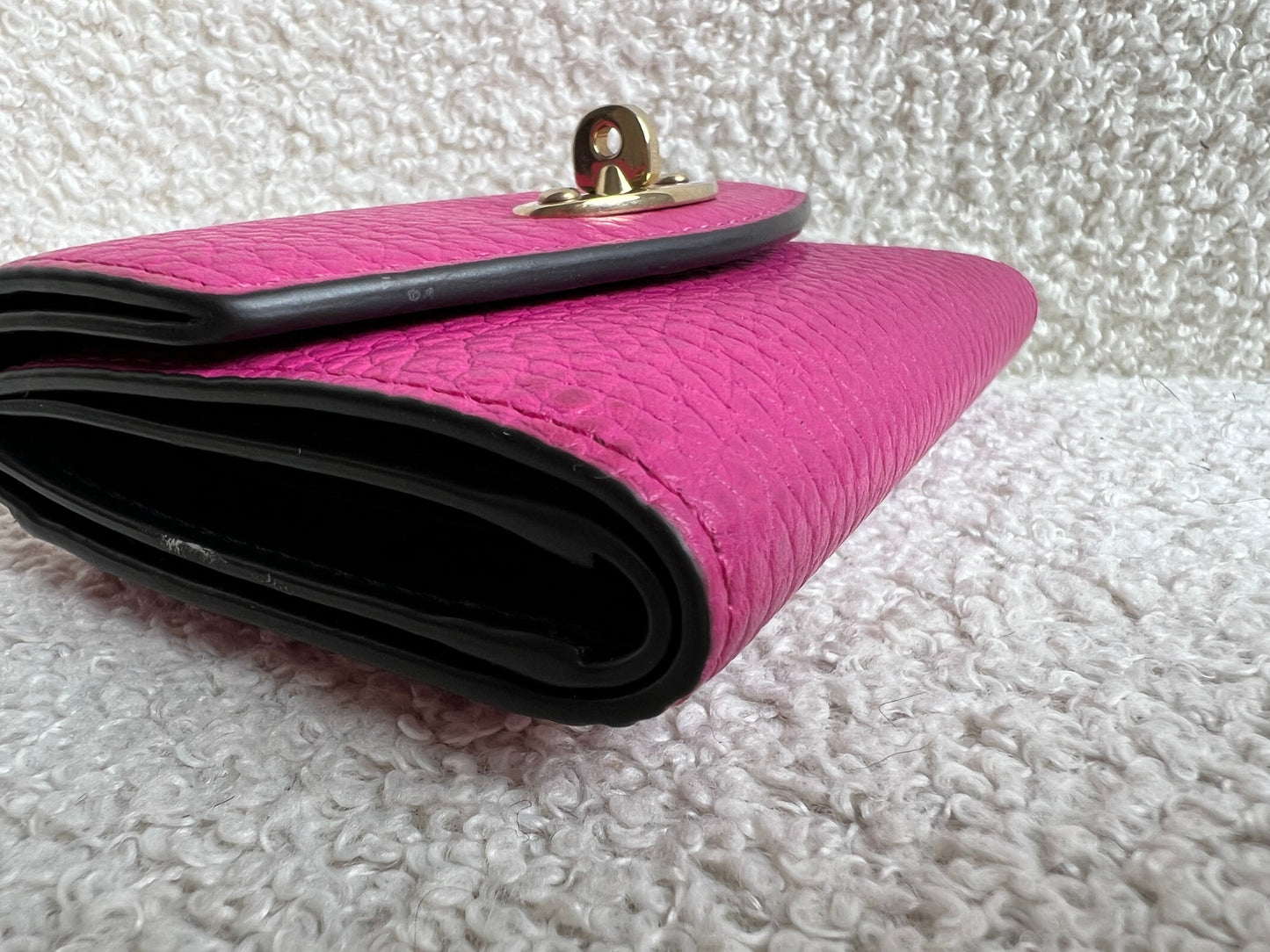 Mulberry Pink Darley Folded Multi Card Wallet (RRP £265)