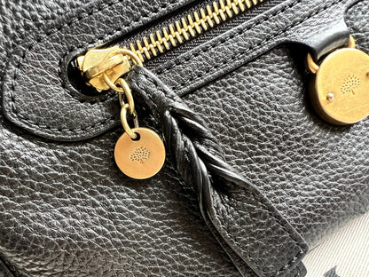 Mulberry Black Small Somerset Satchel