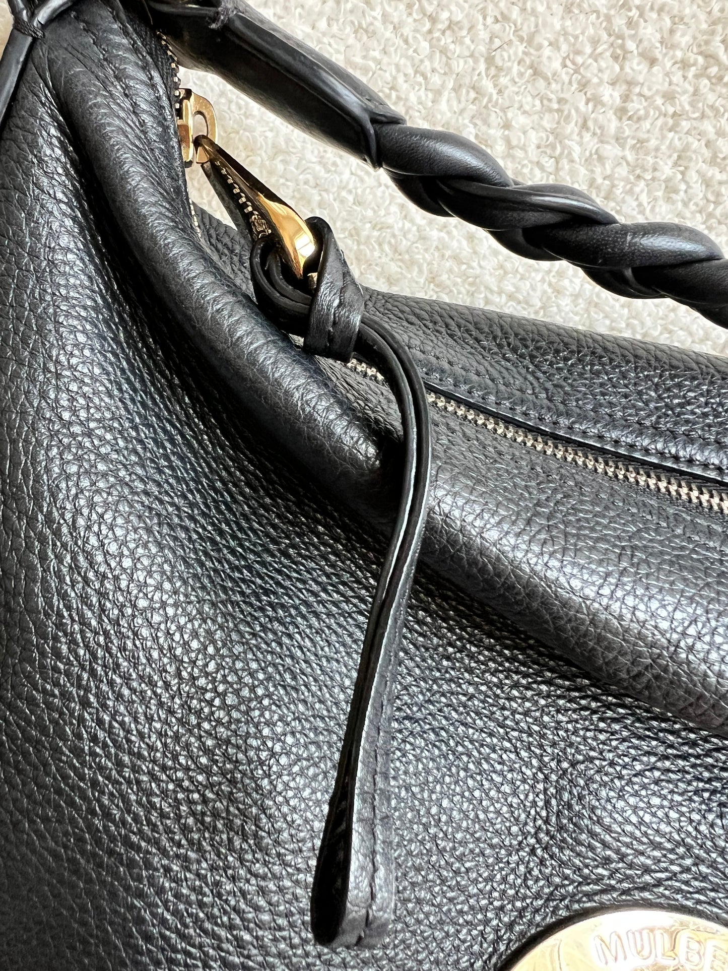 Mulberry Black Daria Hobo (RRP £795)