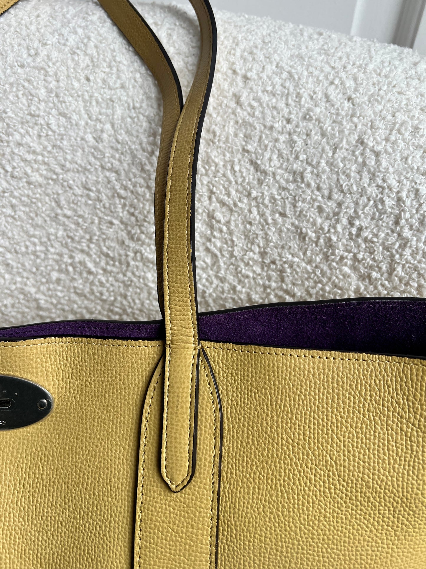 Mulberry Mustard Yellow Bayswater Tote (RRP £795)