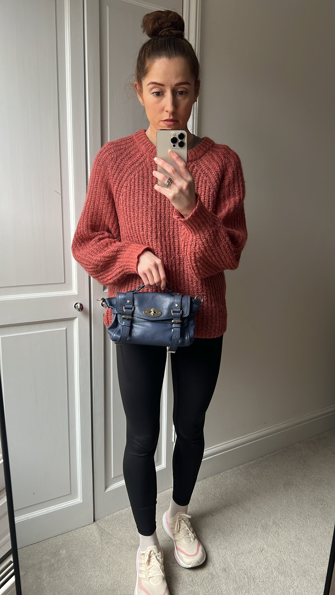 Mulberry Slate Blue Mini Alexa (RRP £850)