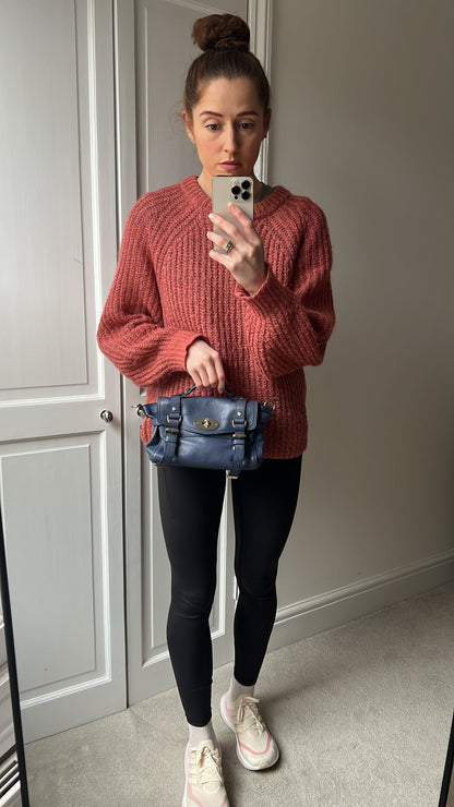 Mulberry Slate Blue Mini Alexa (RRP £850)