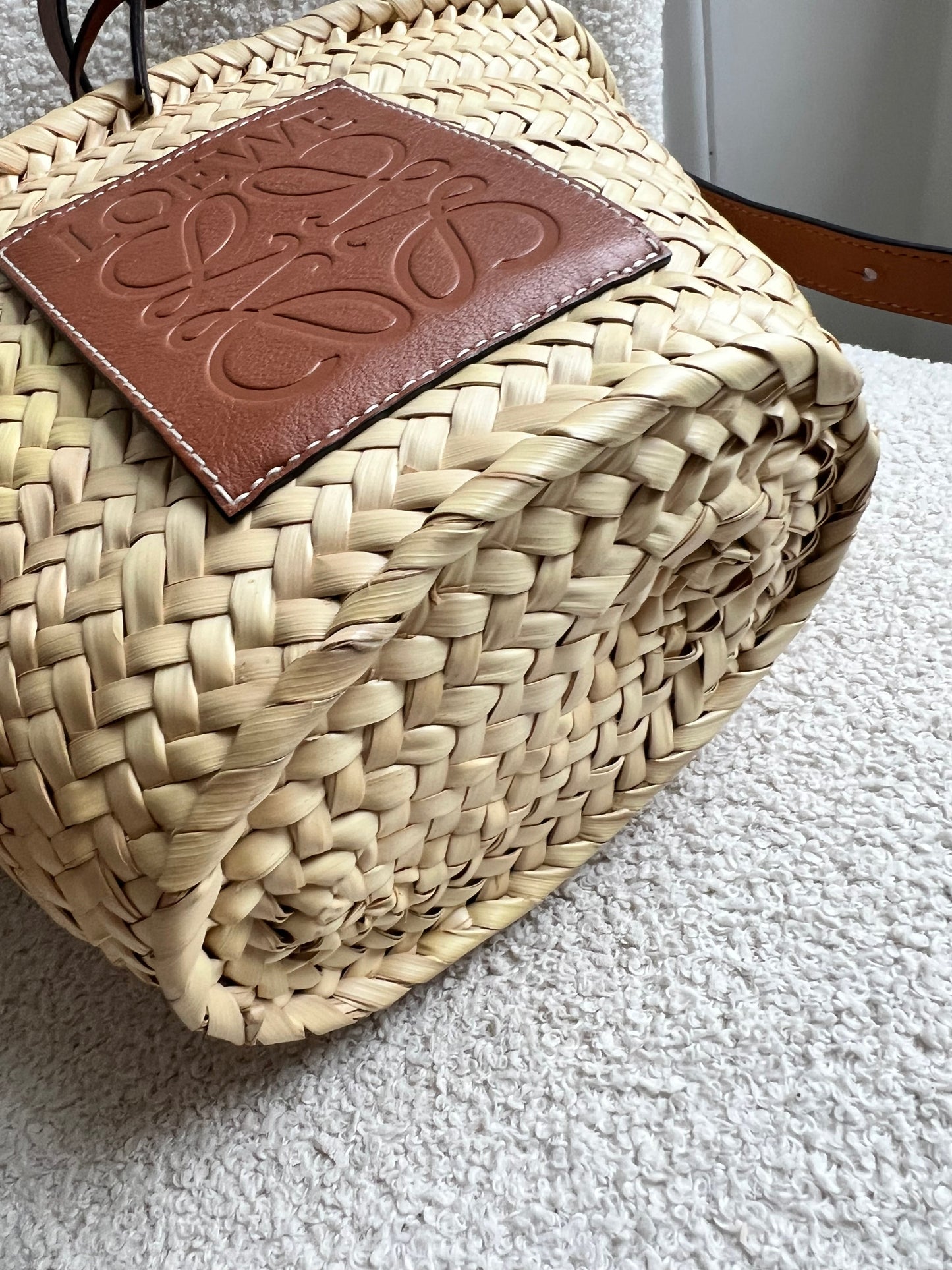 Loewe Drawstring bucket basket bag (RRP £450)