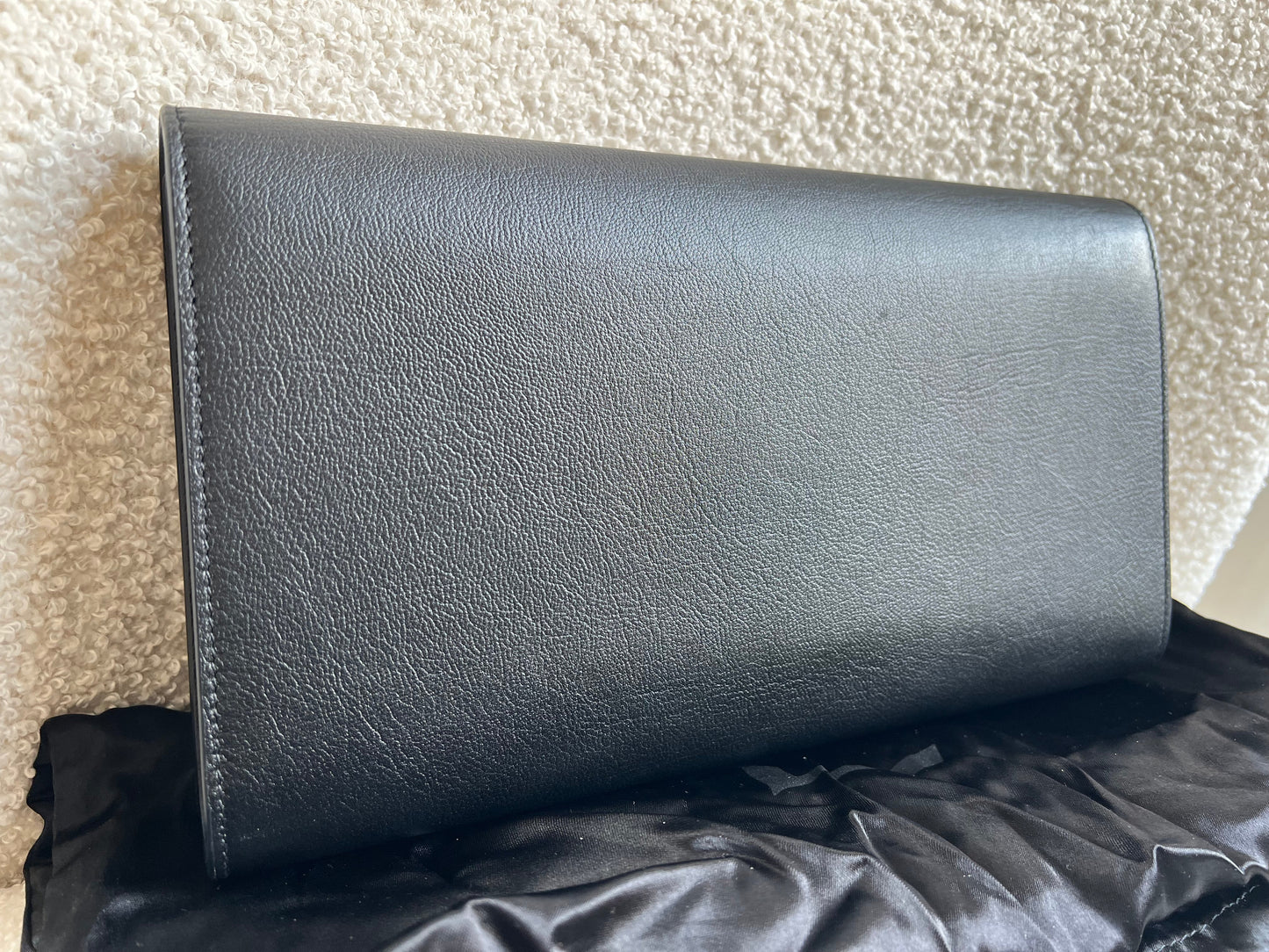 Yves Saint Laurent (YSL) Black Belle de Jour Clutch