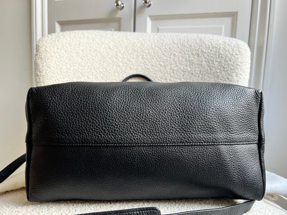 Prada Black Vitello Daino Shoulder Bag
