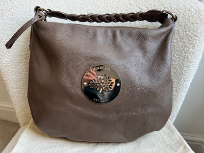 Mulberry Taupe Daria Hobo (RRP £795)