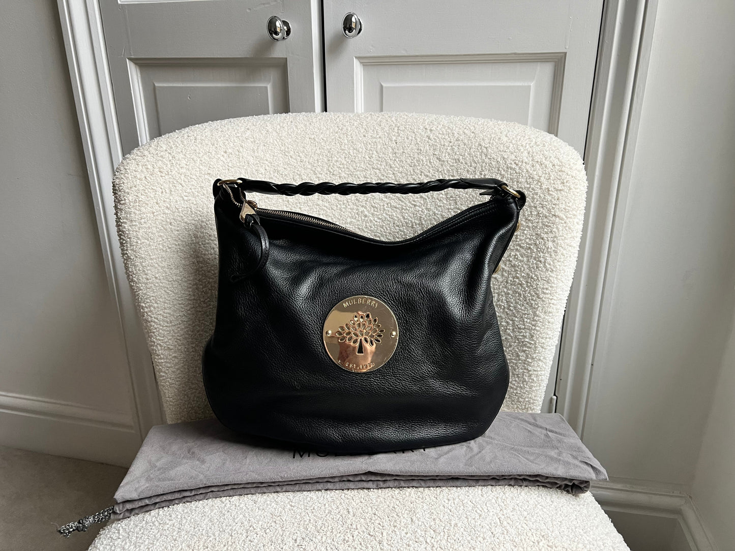 Mulberry Black Daria Hobo (RRP £795)
