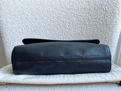 Mulberry Black Medium Lily with Silver Hardware (RRP £1095)
