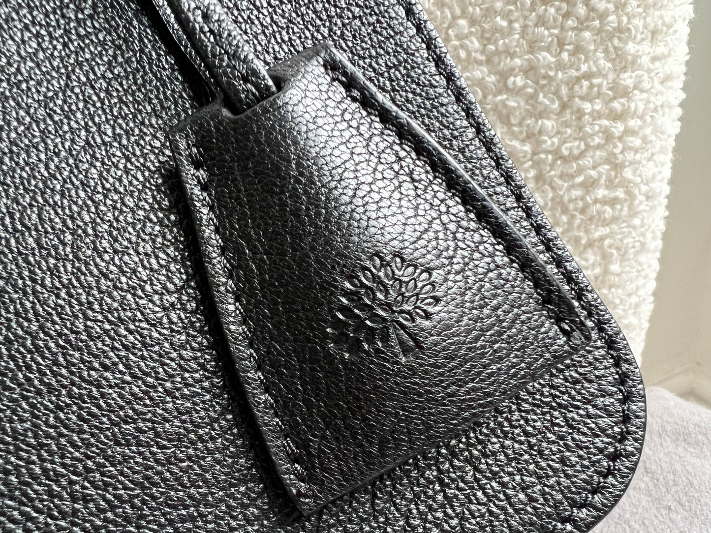 Mulberry Black Medium Lily with Gold Hardware (RRP £1195)