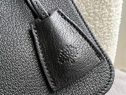 Mulberry Black Medium Lily with Gold Hardware (RRP £1195)