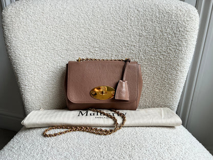 Mulberry Dark Blush Regular Lily with Gold Hardware (RRP £995)