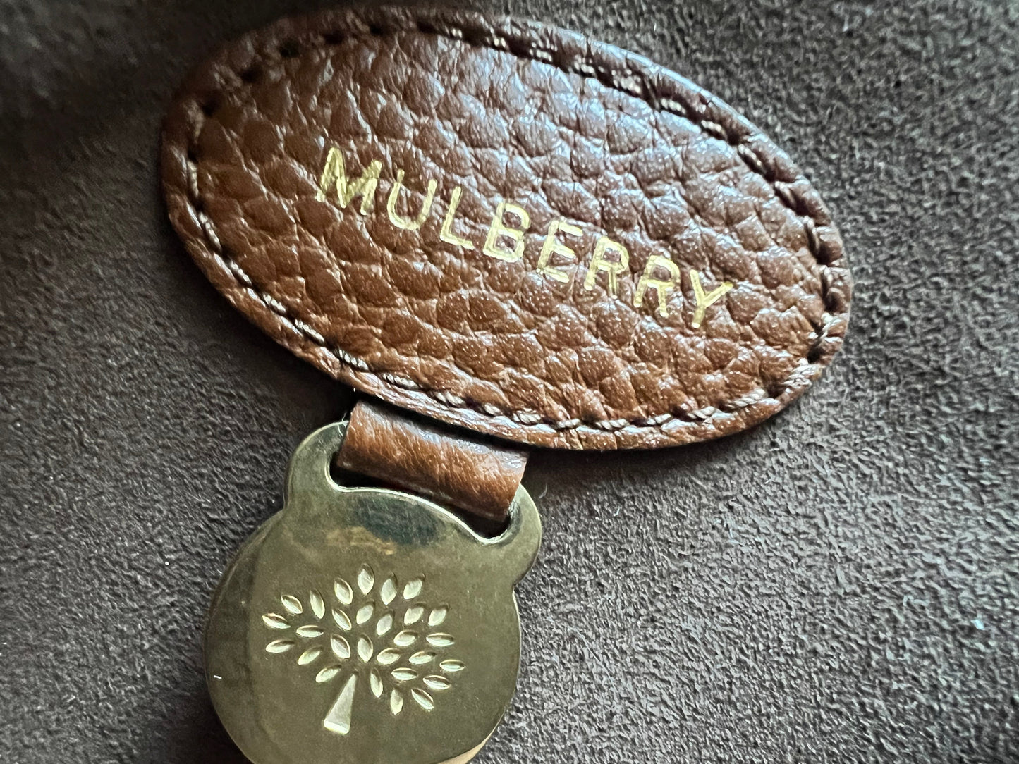 Mulberry Oak Medium Lily with Gold Hardware (RRP £1095)