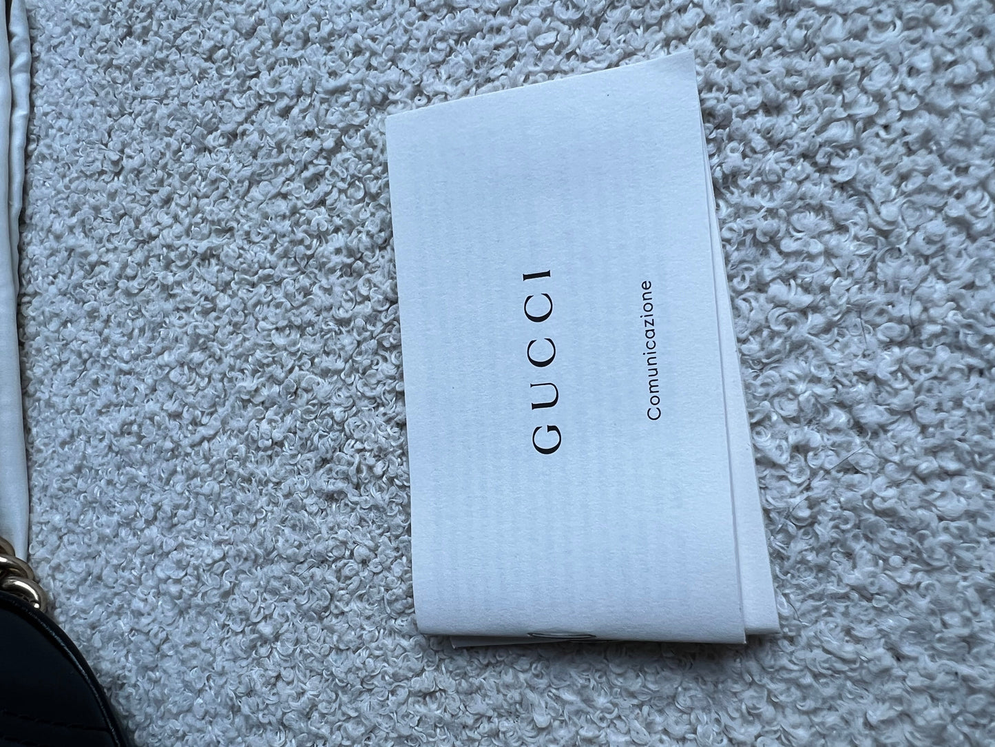 Gucci GG Black Marmont Small Shoulder Bag (RRP £2070)