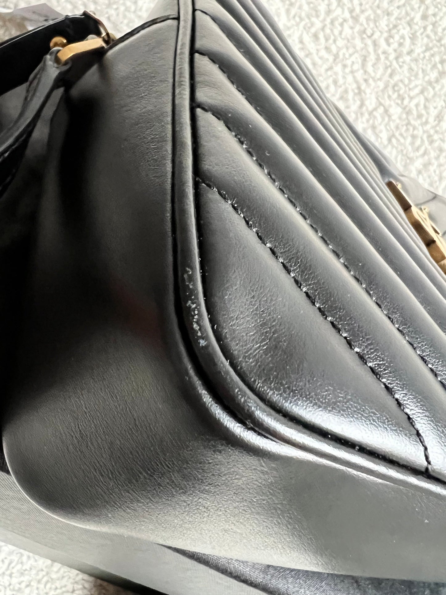 Yves Saint Laurent (YSL) Black Lou Camera Bag (RRP £1,350)